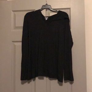 American eagle hooded shirt